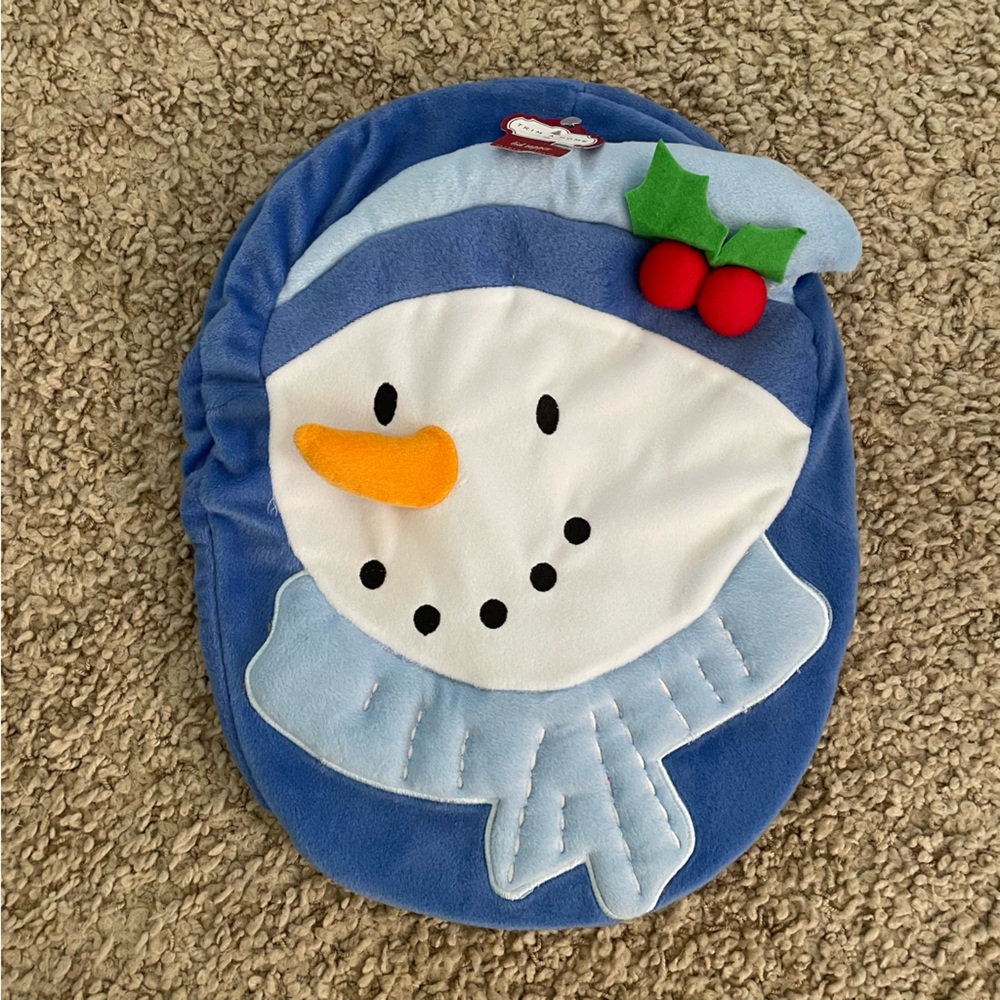 NWT Snowman Toilet Lid Cover